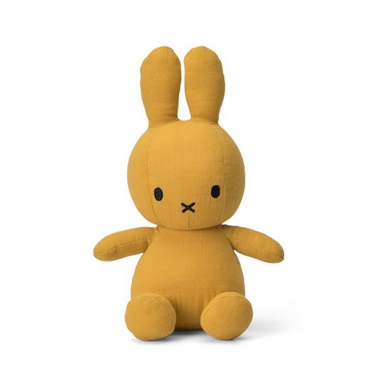 Miffy Sitting Muslin Yellow